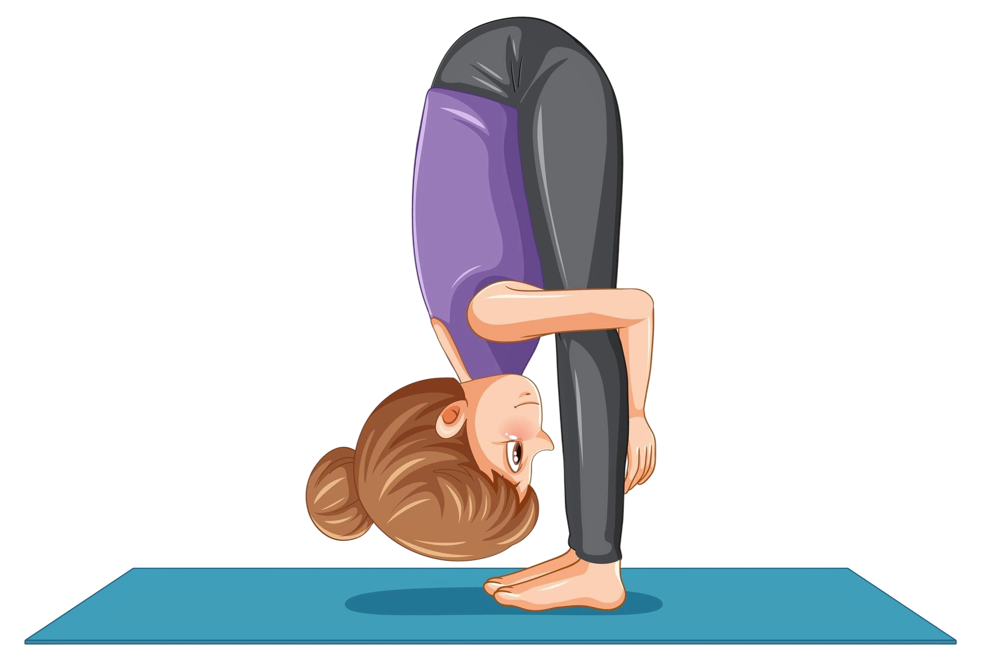 Standing Forward Bend (Uttanasana) – Relieves Anxiety Standing Forward Bend (Uttanasana) – Relieves Anxiety